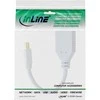 AV adapteris InLine Rodyti Port Mini - DisplayPort balta (17150W)