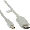 InLine DisplayPort Mini – HDMI kabelis 3 m baltas (17173I)