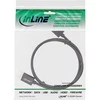 InLine Cable ® DisplayPort 1.4 kabelis, plonas, 8K4K, juodas, auksinis, 1 m