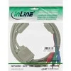 Kabelis InLine D-Sub (VGA) - RCA (Cinch) x3 2m, baltas (17202)