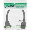 Adapteris AV InLine HDMI - HDMI juoda (17600R)