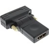 InLine HDMI-DVI adapteris, iš HDMI lizdo į DVI kištuką, lankstus kampas