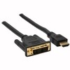 InLine HDMI į DVI adapterio kabelis didelės spartos, juodas - 3 m