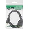 InLine HDMI į DVI adapterio kabelis didelės spartos, juodas - 1,5 m