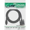 Kabelis InLine HDMI - DVI- D 5m juoda (17665P)