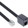 InLine Kabelis RJ12 6P6C vyras - moteris 10m (18837)