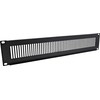 InLine® 19" blind panel perforated, 2U, RAL 9005 juodas
