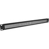 InLine® 19" blind panel perforated, 2U, RAL 9005 juodas