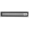 InLine® 19" blind panel perforated, 2U, RAL 9005 juodas