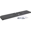 InLine® 19'' sulankstomas stovas, 2U, 24-40 cm gylis, juodas