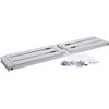 InLine® 19" foldable rack, 2U, 24-40cm depth, pilkas