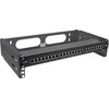 InLine® 19'' sulankstomas stovas, 2U, 24-40 cm gylis, juodas