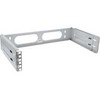 InLine® 19" foldable rack, 2U, 24-40cm depth, pilkas