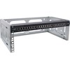InLine® 19" foldable rack, 4U, 24-40cm depth, pilkas
