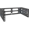 InLine® 19" foldable rack, 4U, 24-40cm depth, juodas