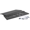 InLine® 19" foldable rack, 4U, 24-40cm depth, with cover, juodas