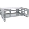 InLine® 19" foldable rack, 4U, 24-40cm depth, with cover, pilkas