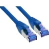 InLine patch kabelis Cat.6A, S/FTP (PiMf), 500MHz, mėlynas - 1m