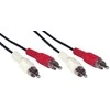 Inline Kabelis Intos RCA (Cinch) x2 - RCA (Cinch) x2 20m juoda (89931L)