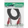Inline Kabelis Intos RCA (Cinch) x2 - RCA (Cinch) x2 20m juoda (89931L)