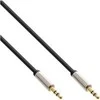 „Kabelis InLine“ lizdas 3,5 mm – 3,5 mm lizdas, 2 m sidabro (99212)
