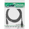InLine USB 3.0 kabelis, nuo A iki A, juodas - 2m