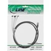 InLine FF 8087 - SATA x4, 1m, Baltas (27620B)