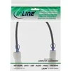 InLine FFP 8088 - FF 8088, 0,5 m, juoda (27623A)