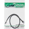 InLine 27643B 24Gbits Slim-SAS kabelis 4iSFF-8654 auf Mini-SAS-HDSFF-8643 100cm