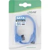 InLine SATA - SATA, 0,3m, mėlyna (27703R)