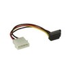 InLine SATA maitinimo adapterio laidas su 4 kontaktų Molex - 15 cm