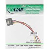 InLine SATA maitinimo adapterio laidas su 4 kontaktų Molex - 15 cm