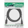 InLine USB 3.0 kabelis, nuo A iki B, juodas - 2m