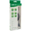 InLine 35722 USB 3.1 kabelis microUSB 3.1 B kištukinis USB 3.1 tipo C kištukas juodas 2 m
