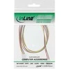 Inline Įmontuojamas 3 kontaktų maitinimo prailginimo kabelis, Ø 30 cm