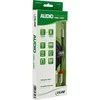 Kabelis InLine lizdas 3,5 mm - RCA (Cinch) x2 3m sidabro (99243)