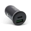 Įkroviklis InLine ® USB automobilio įkroviklis maitinimo šaltinis, USB-A + USB Taip-C, juoda