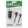 Krautuvas InLine Dual 2x USB-A 2.1 A (31502C)