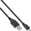 Intos InLine 2,0 m greito įkrovimo USB 2.0 A - Micro-B laidas