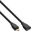 USB kabelis InLine mikroUSB - mikroUSB 5 m juoda (32750P)