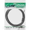 USB kabelis InLine mikroUSB - mikroUSB 5 m juoda (32750P)