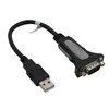 USB kabelis InLine USB-A - RS- 232 0,25 m Juodas (33306I)