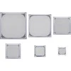 InLine Dulkių filtras iš 80 mm ventiliatoriaus Sidabro (33378A)