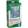USB kabelis InLine USB-A - DB-9 1,8 m Skaidrus (33396)