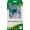 USB laidas InLine USB-A - IEEE 1284 (LPT) 1,8 m permatomos (33397I)