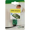 Inline USB A - 9 pin Juodas (33440I)