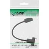 USB adapteris InLine USB-C - USB-C Juodas (33441H)