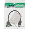 InLine USB-A - 0,2 m Juodas (33445F)