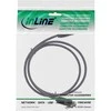 Intos InLine Firewire kabelis 6 kontaktų kištukas - 6 kontaktų kištukas, 4,5 m, juodas