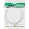 USB kabelis InLine USB-A - USB-B 5 m Balta (34555W)